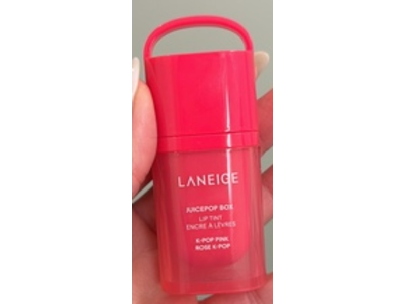 Laneige JuicePop Box Lip Tint, K-Pop Pink, 0.15 oz/4.5 g