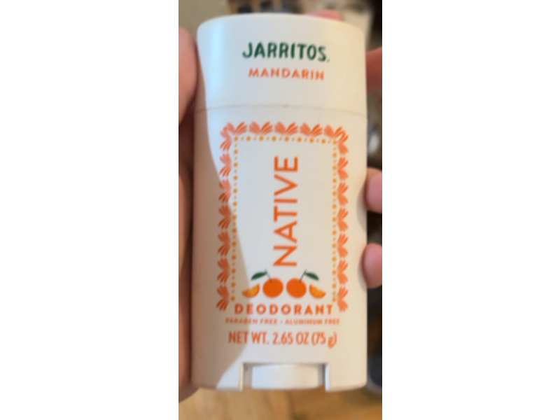 Native Deodorant, Jarritos Mandarin, 2.65 oz/75 g