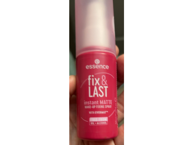 Essence Fix & Last Instant Matte Make-up Fixing Spray, 1.69 fl oz/50 mL