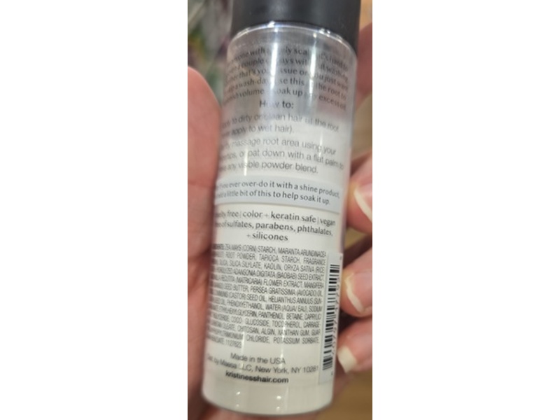 Kristin Ess Style Reviving Dry Shampoo Powder, 1 fl oz/28 g