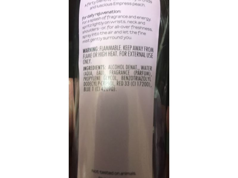 Bodycology Fragrance Mist, Dark Cherry Orchid, 8 fl oz/237 mL