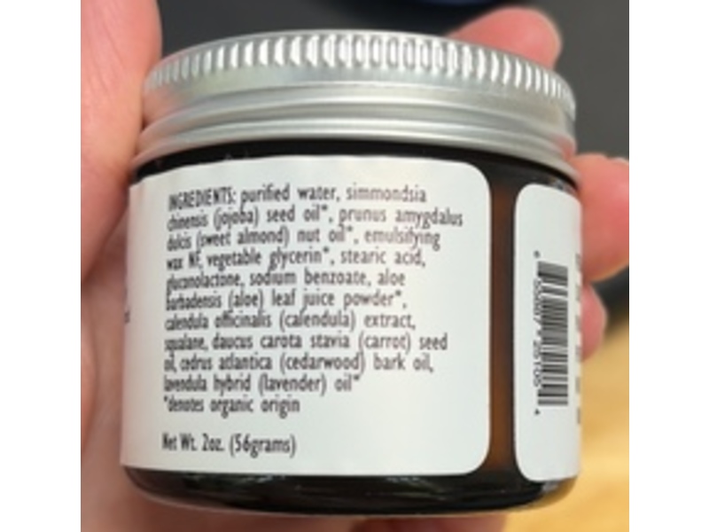 Sonoma Apothecary Intensive Body&Hand Cream, Cedarwood+Lavender, 2 oz/56 g
