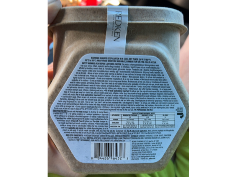 Redken Flash Lift Powder 9 Bonder Inside, 500 g