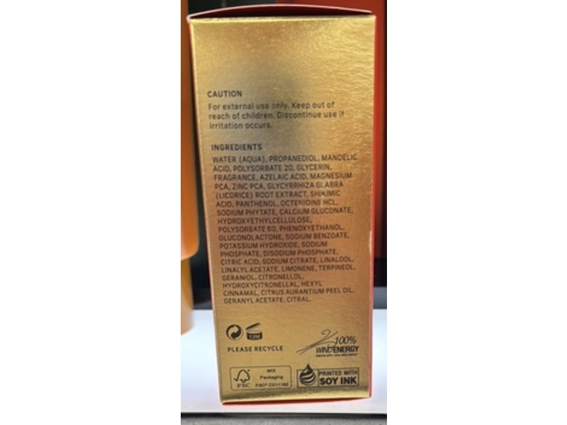 Cyklar Mandelic Acid Brightening Deodorant Gel, Naked Neroli, 1.7 fl oz/50 mL