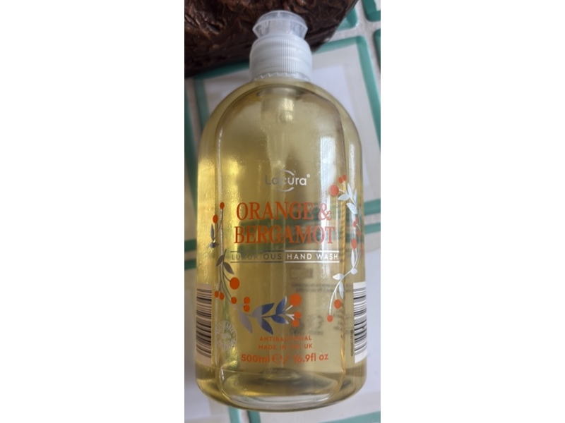 Lacura Antibacterial Hand Wash, 16.9 fl oz/500 mL, Pack Of 2