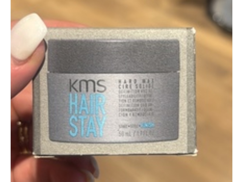 KMS Hair Stay Hard Wax, 1.7 fl oz/50 mL