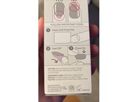 ImPress No Glue Mani Press On Nails, Fallin, Pink, Short Size, Oval Shape, 30 Count - thumbnail 3