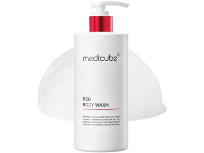 Medicube Red Acne Body Wash, 14.10 fl oz/400 g