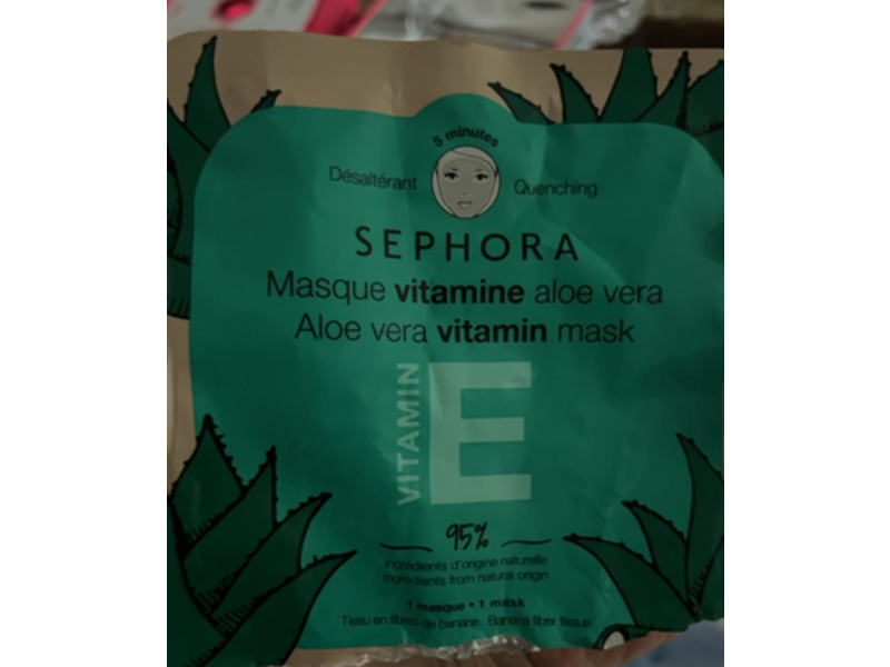 Sephora Aloe Vera Vitamin Mask, 1 Count