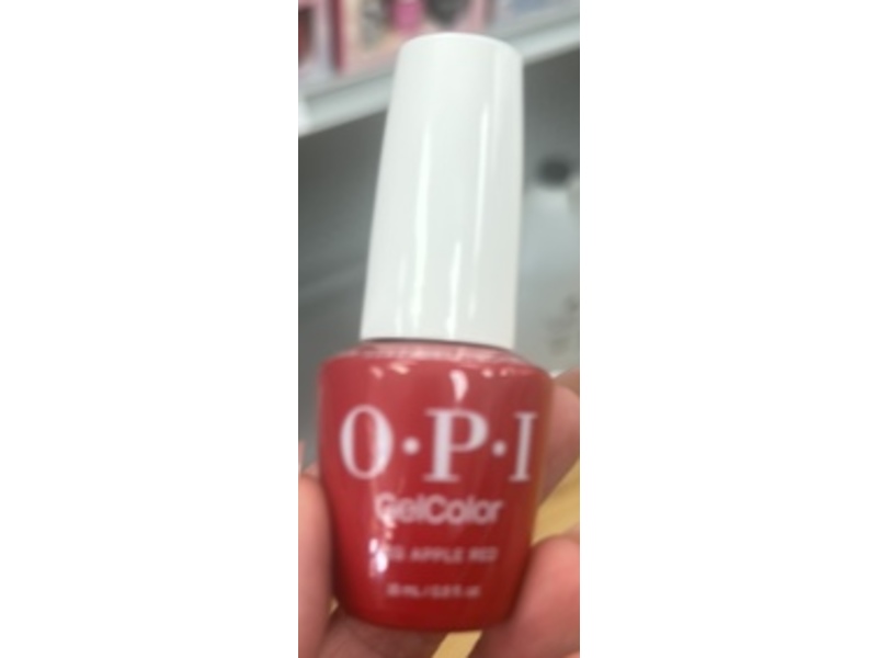 O.P.I Gel Color, Big Apple Red, 0.5 oz/15 mL