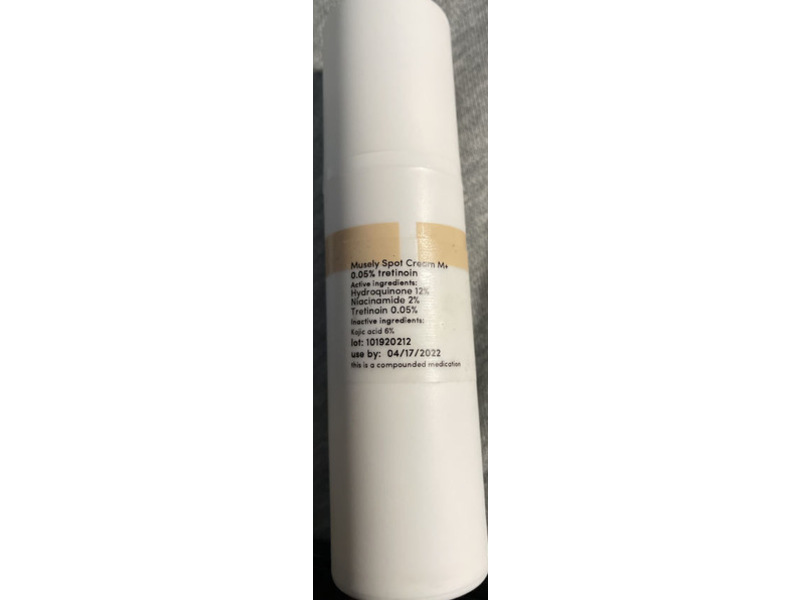 Musely Face Rx The Spot Cream M+