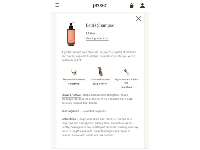 Prose Custom Conditioner, 8.5 oz.