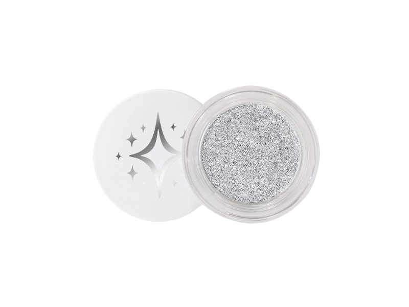 Half Magic Glitterpuck Pressed Fairy Dust, Cyber Diamond, 0.3 oz