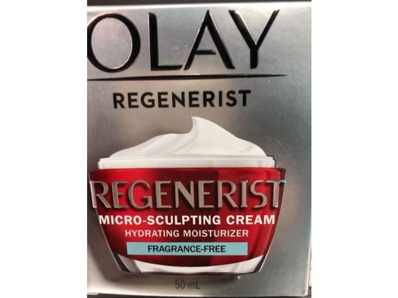 Olay Regenerist Micro-Sculpting Cream, Fragrance-free, 1.7 oz/50 mL