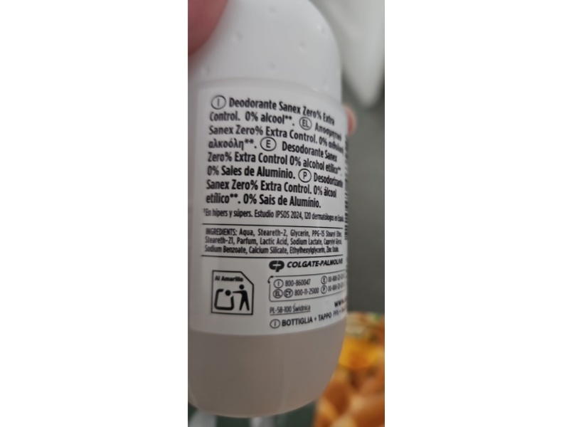 Sanex Zero Deodorant, 50 mL