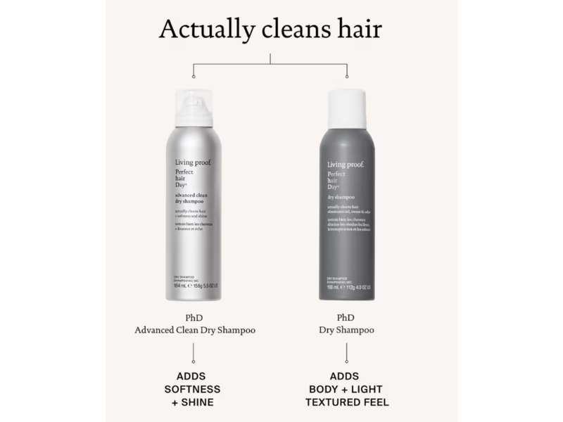 Living Proof Perfect Hair Day Advanced Clean Dry Shampoo, 5.5 oz/156 g