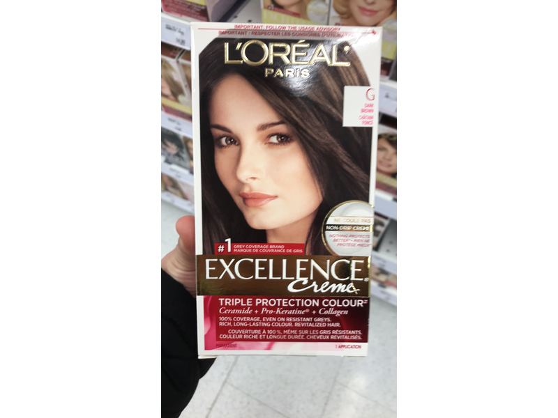 L'oreal Paris Excellence Creme Triple Protection Colour, Dark Brown