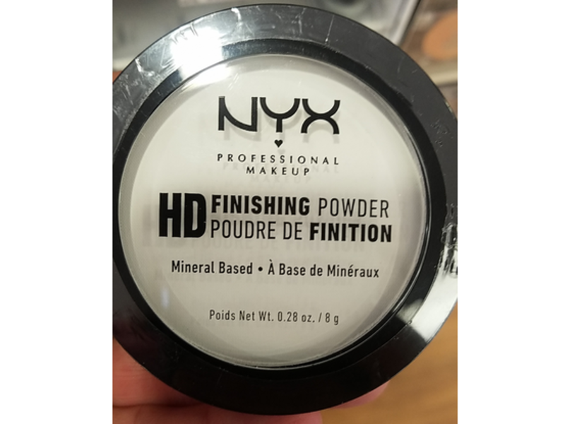 NYX Professional Makeup HD Finishing Powder, Translucent, 0.28 oz/8 g.