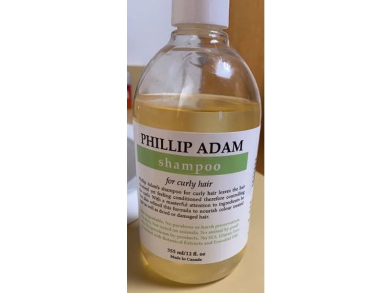 Phillip Adam Shampoo For Curly Hair, 12 fl oz / 355 ml