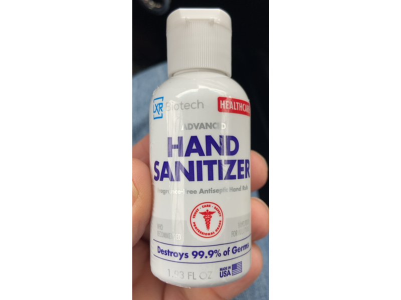 LXR Biotech Advanced Hand Sanitizer, 1.93 fl oz