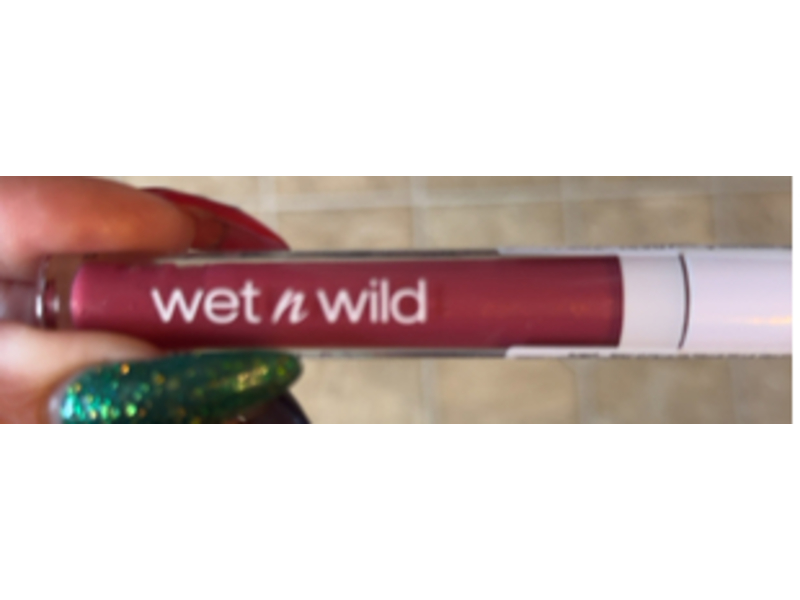 Wet N Wild Mega Slicks Lip Gloss, Red Past Curfew, 0.07 fl oz/2.2 mL