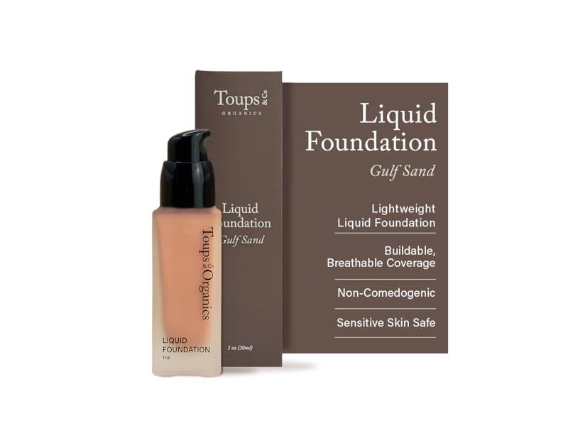 Toups & Co Liquid Foundation, Gulf Sand, 1 oz/30 mL
