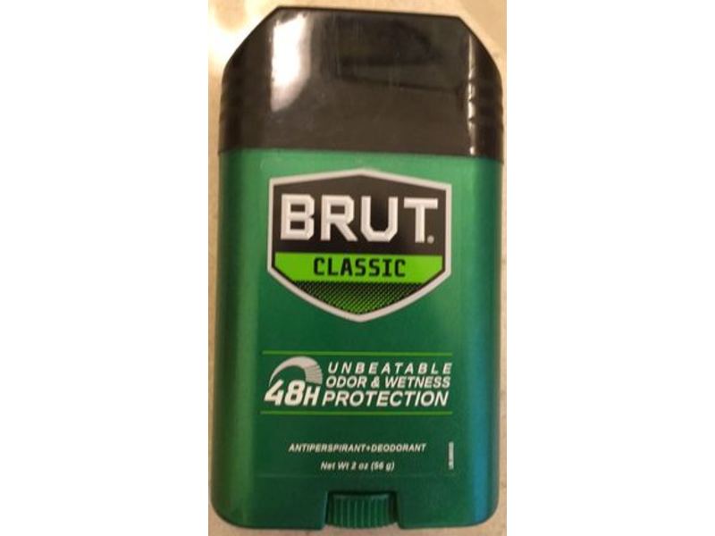 Brut Antiperspirant + Deodorant, Classic, 2 oz/56 g