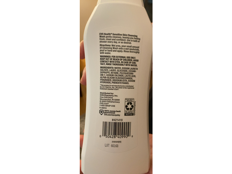 CVS Health Cleansing Wash, 15 fl oz/444 mL