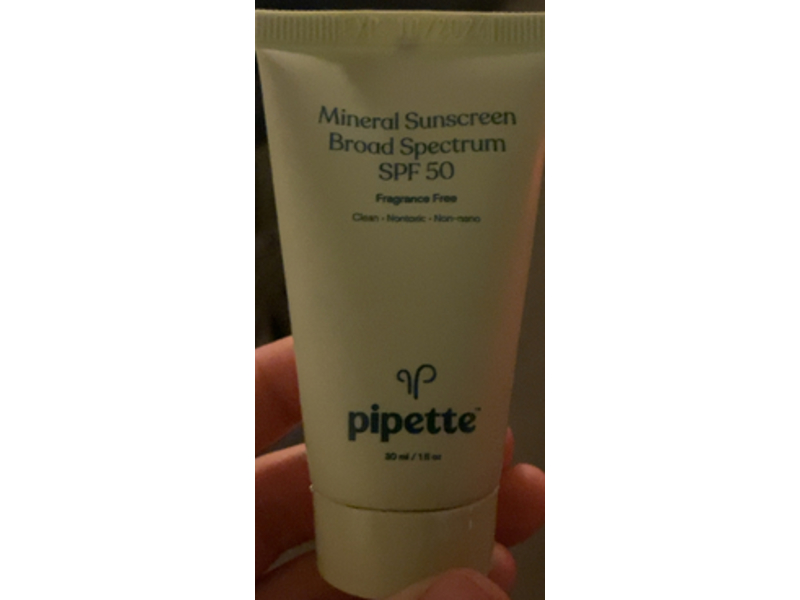 Pipette Mineral Sunscreen, SPF 50, 1 fl oz/30 mL