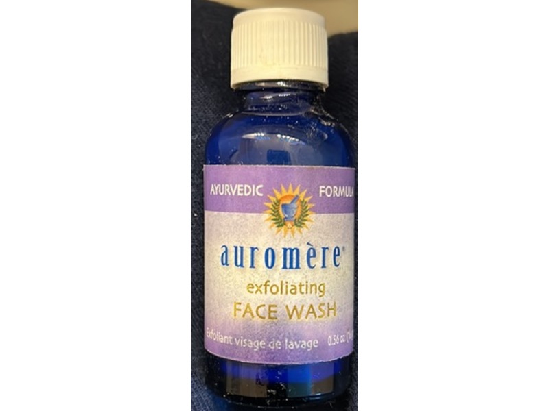 Auromere Exfoliating Face Wash, 0.56 oz/16 g