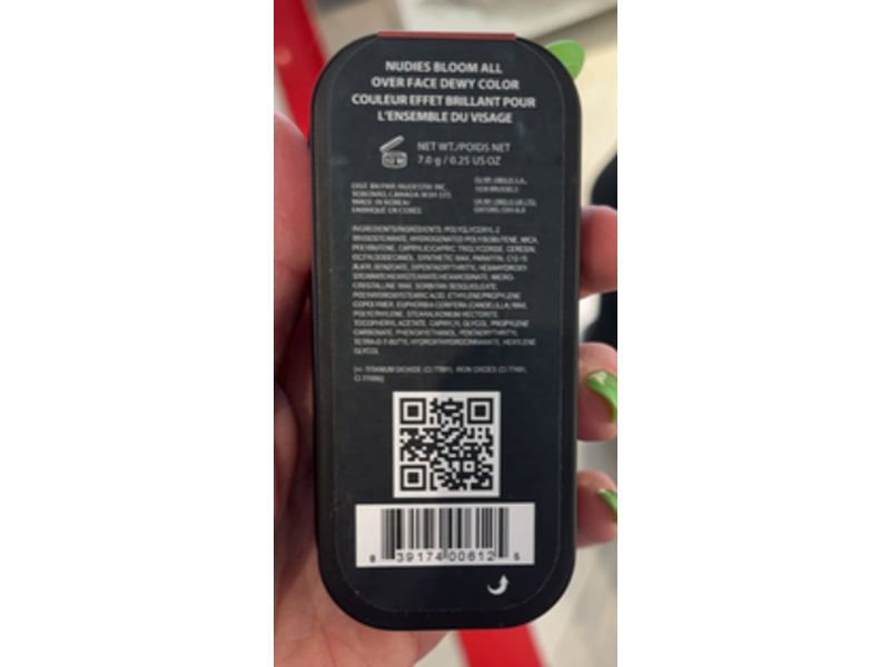 Nudestix Nudies Bloom All Over Face Dewy Colour, Crimson Lover, 0.25 oz/7.0 g