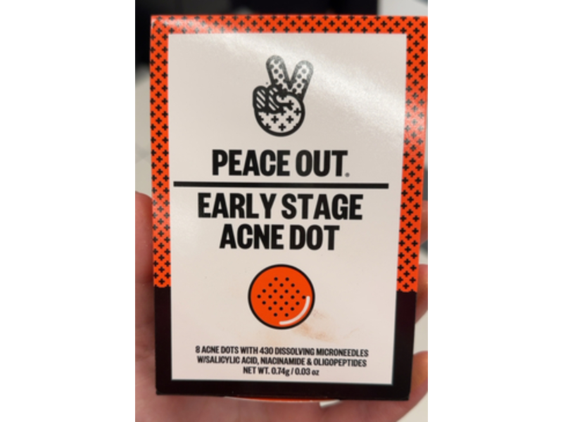 Peace Out Early Stage Acne Dots, 0.03 oz/0.74 g, 8 Count