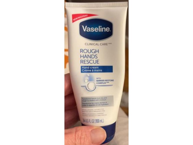 Vaseline Clinical Care Rough Hands Rescue Cream, 3.4 fl oz/100 mL