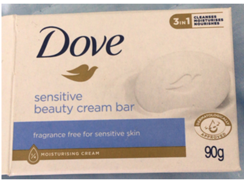 Dove Sensitive Beauty Cream Bar, 90 g