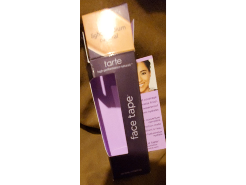 Tarte Face Tape Foundation, Light Medium Neutral, 0.338 oz