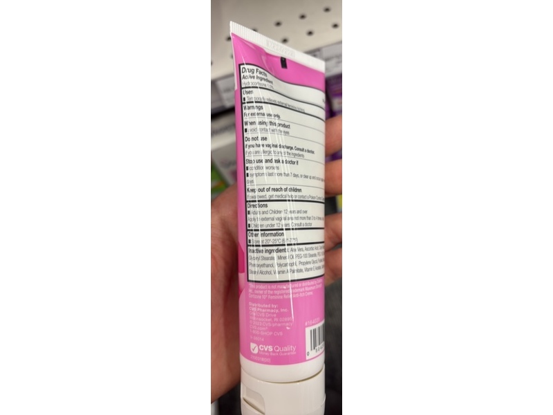 CVS Health Feminine Anti-Itch Cream, 4 oz/113 g