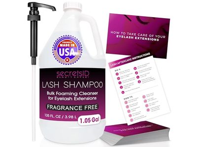 Secretsid Lash Shampoo, 135 fl oz/3.98 L