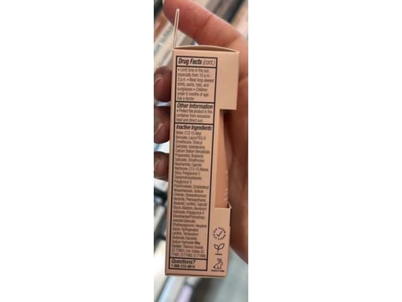 e.l.f Cosmetics Halo Glow Skin Tint, 3 Fair Cool, SPF 50, 1 fl oz/30 mL