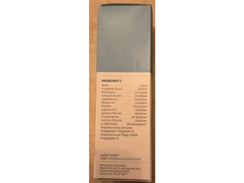 Gladskin Biome Balancing Lotion, 1.69 fl oz/50 mL