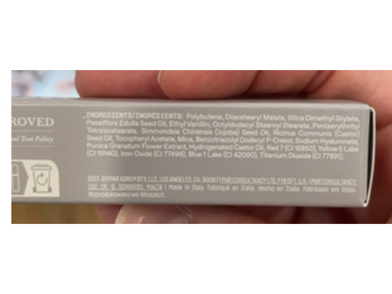 r.e.m Beauty Glossy Lip Balm, Cherry Cola, 0.15 fl oz/4.7 mL