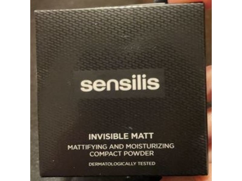 Sensilis Mattifying & Moisturizing Compact Powder, Invisible Matt, 11 g