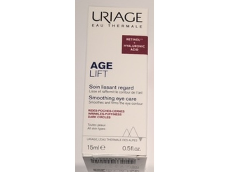 Uriage Eau Thermale Age Lift Smoothing Eye Care, 0.5 fl oz/15 mL