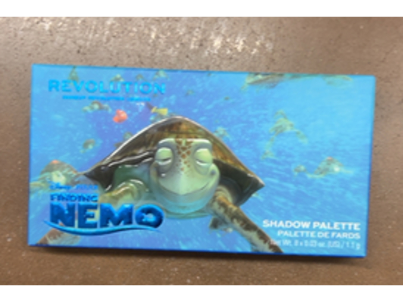 Revolution Disney Pixar Eye Shadow Palette, Finding Nemo, 0.03 oz/1.1 g