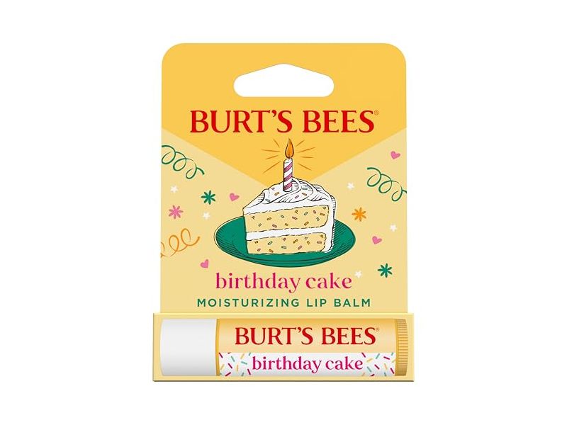 Burt's Bees Lip Balm, Birthday Cake, 0.15 fl oz/4.25 g
