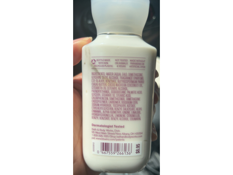 Bath & Body Works A Thousand Wishes Daily Nourishing Body Lotion, Shea Butter + Coconut Oil, 3 fl oz/88 mL