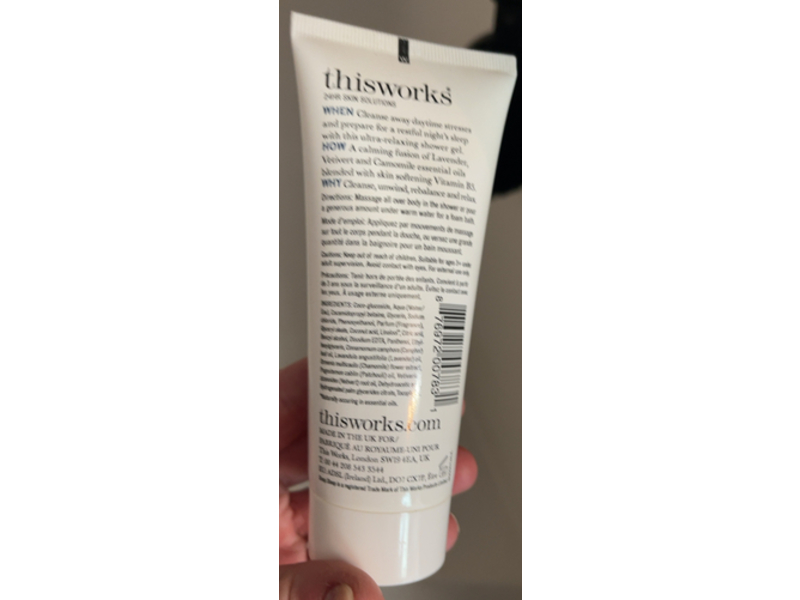 This Works Deep Sleep Shower Gel, 3.3 fl oz/100 mL