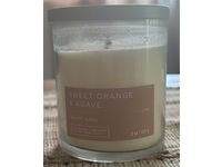 Bath & Body Works White Barn Candle, Sweet Orange & Agave, 8 oz/227 g - thumbnail 2
