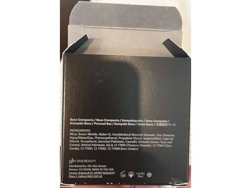 Glo Skin Beauty Pressed Base, Honey Medium, 0.31 oz/9 g