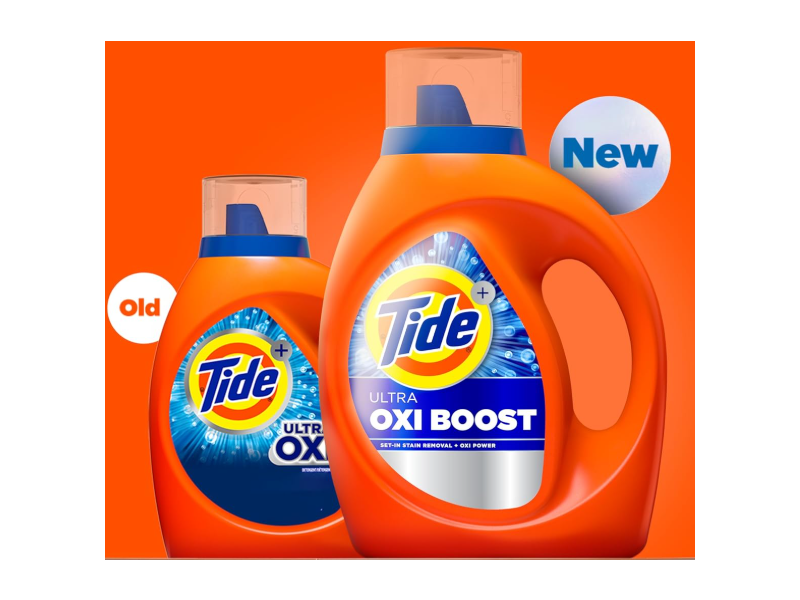 Tide+ Ultra Oxi Laundry Detergent, 94 Loads, 132 fl oz/3.9 L