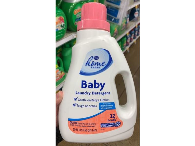 Kroger Home Sense Baby Laundry Detergent, 32 Loads, 50 fl oz/1.47 L